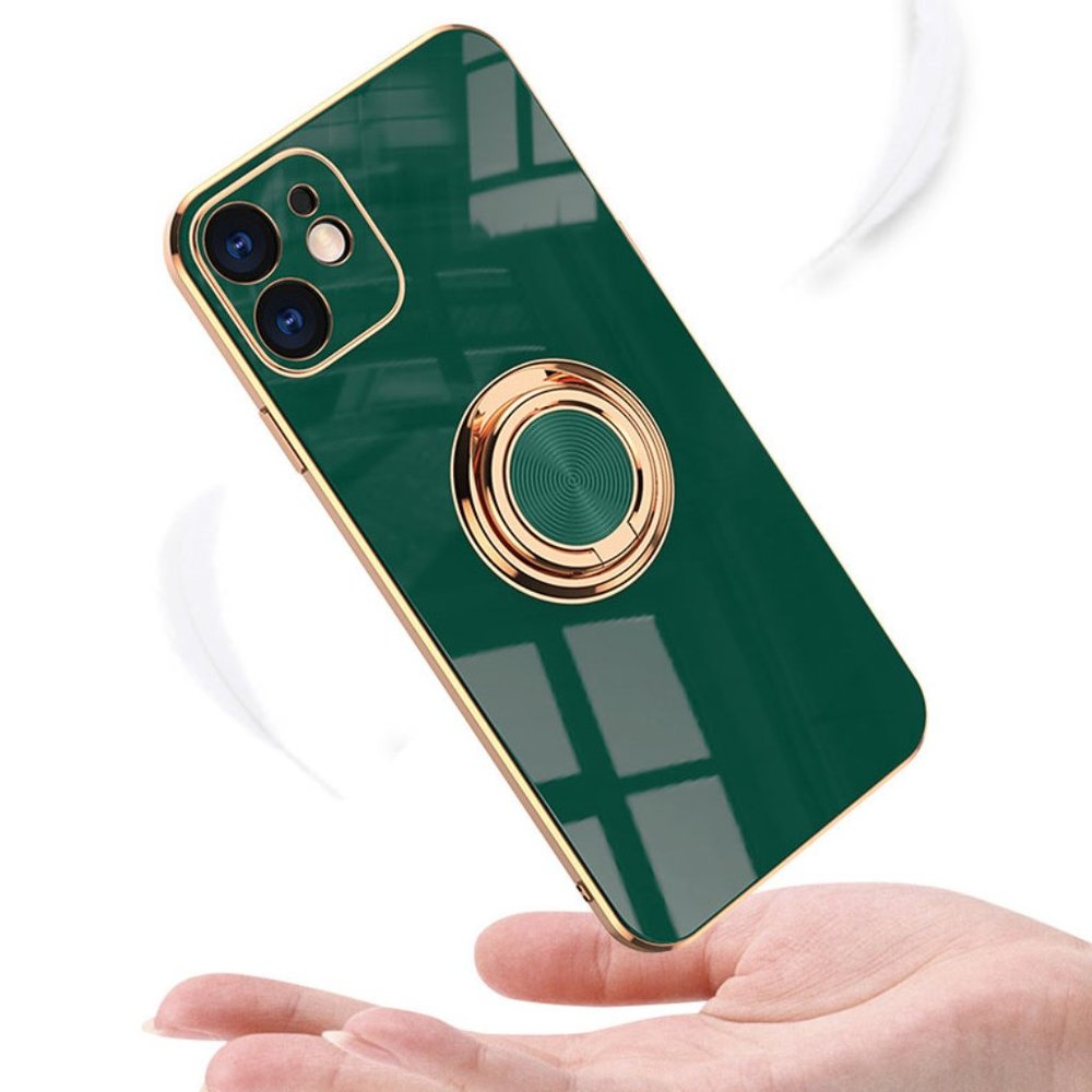 Electroplating ring is suitable for iPhone13/12promax Apple 11 mobile phone case